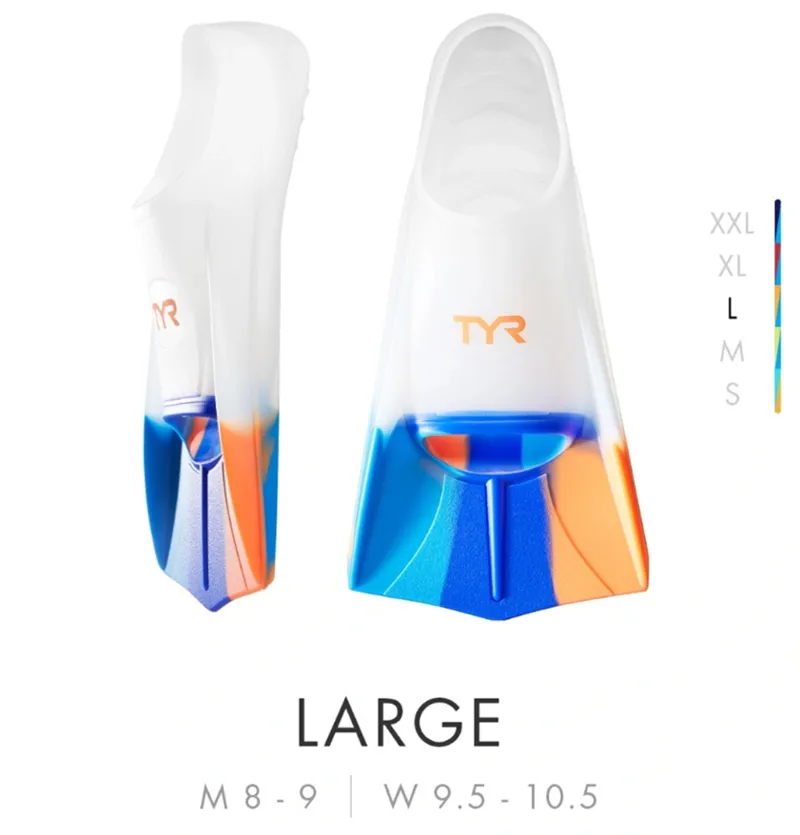 Tyr Stryker Silicone Fins L-2